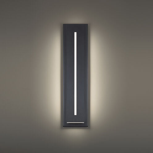 Midnight 1 Light 26 inch Black Outdoor Wall Light Exterior Modern Forms