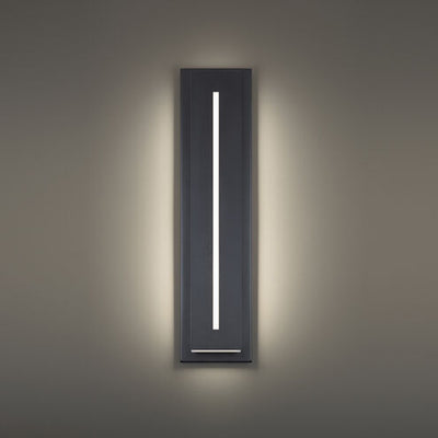 Midnight 1 Light 26 inch Black Outdoor Wall Light Exterior Modern Forms