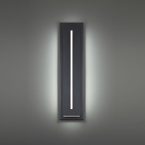 Midnight 1 Light 26 inch Black Outdoor Wall Light Exterior Modern Forms