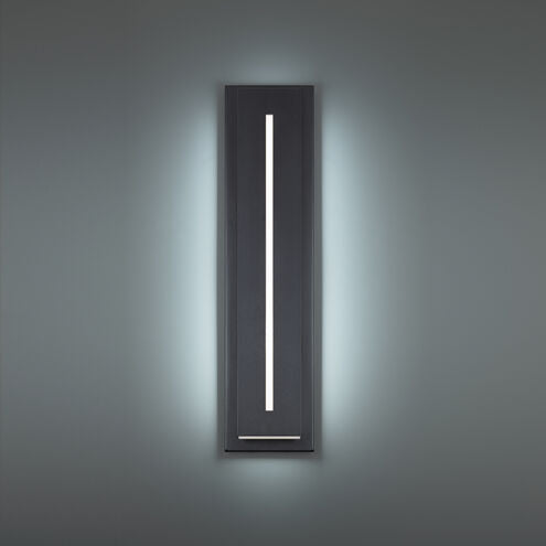 Midnight 1 Light 26 inch Black Outdoor Wall Light Exterior Modern Forms