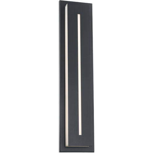 Midnight 1 Light 26 inch Black Outdoor Wall Light Exterior Modern Forms