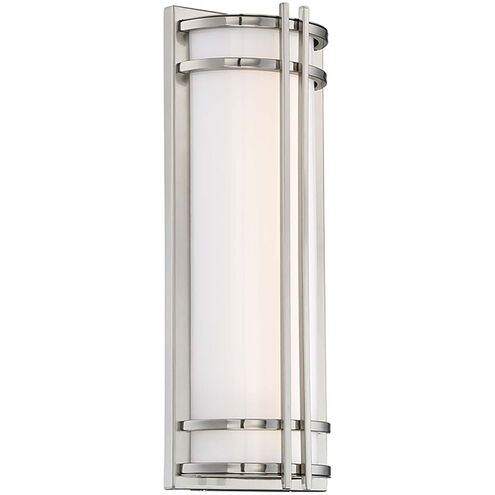 Skyscraper LED 18 inch Stainless Steel Outdoor Wall Light 2700K 18in Exterior Modern Forms