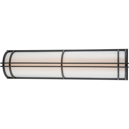 Skyscraper Outdoor Wall Light in 3000K 37in LED 37 inch Black Exterior Modern Forms