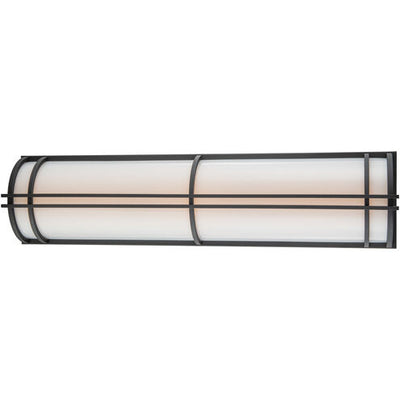 Skyscraper Outdoor Wall Light in 3000K 37in LED 37 inch Black Exterior Modern Forms