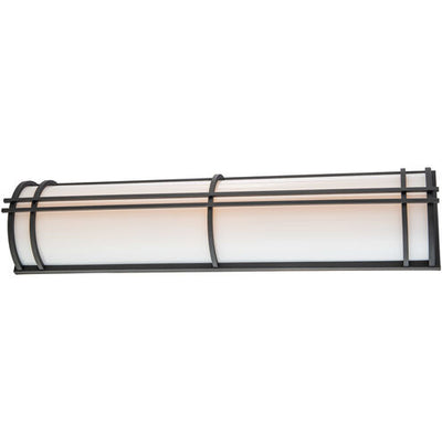 Skyscraper Outdoor Wall Light in 3000K 37in LED 37 inch Black Exterior Modern Forms