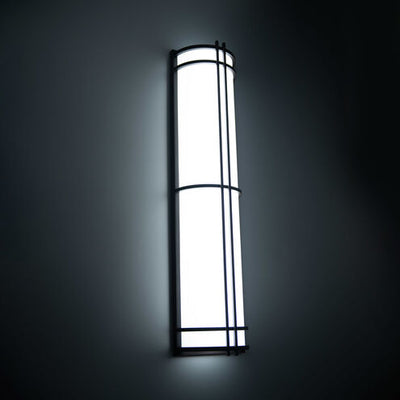 Skyscraper Outdoor Wall Light in 3000K 37in LED 37 inch Bronze Exterior Modern Forms