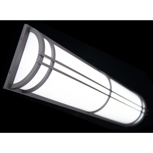 Skyscraper Outdoor Wall Light LED 37 inch Bronze Exterior Modern Forms