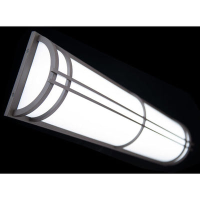 Skyscraper Outdoor Wall Light LED 37 inch Bronze Exterior Modern Forms
