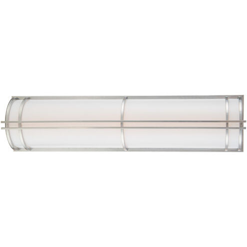 Skyscraper Outdoor Wall Light in 3000K 37in LED 37 inch Stainless Steel Exterior Modern Forms