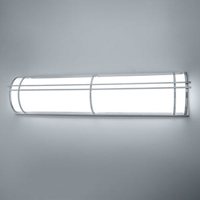 Skyscraper Outdoor Wall Light in 3000K 37in LED 37 inch Stainless Steel Exterior Modern Forms
