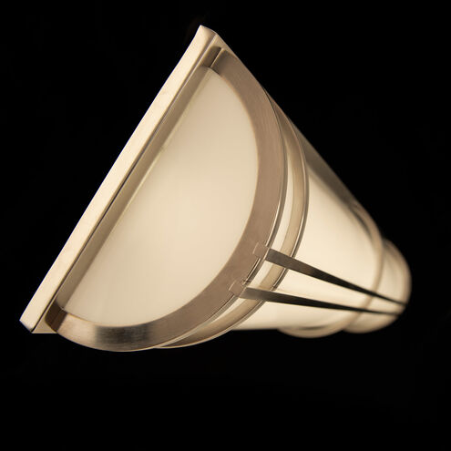 Skyscraper Outdoor Wall Light in 3000K 37in LED 37 inch Stainless Steel Exterior Modern Forms