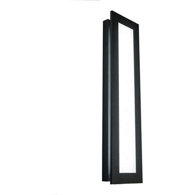 Frost LED 28 inch Black Outdoor Wall Light in 28in. Exterior Modern Forms