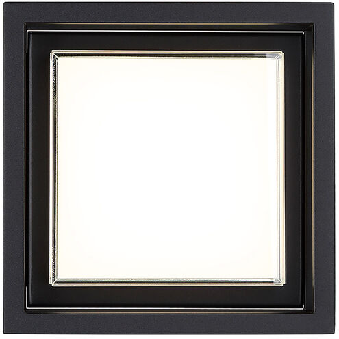 Framed LED 8 inch Black Outdoor Wall Light in 8in. Exterior Modern Forms