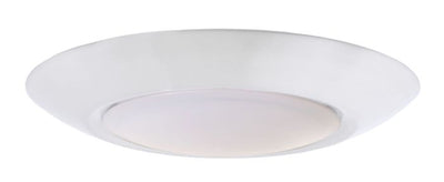 Slim Line 1 Light 6" LED Flushmount in White (7" Overall Diameter) Flush Mount Craftmade