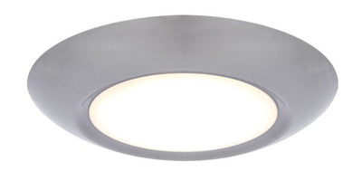 Slim Line 1 Light 11" LED Flushmount in Brushed Satin Nickel Flush Mount Craftmade