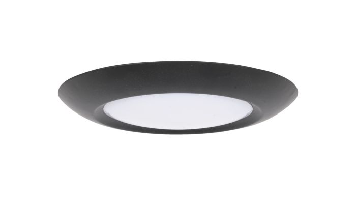 Slim Line 1 Light 11" LED Flushmount in Flat Black Flush Mount Craftmade