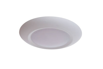 Slim Line 1 Light 11" LED Flushmount in White Flush Mount Craftmade