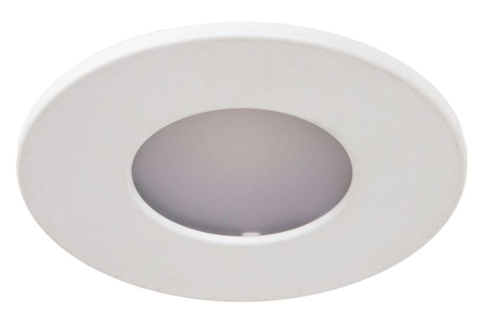 Low Profile 1 Light 4.63" LED Flushmount in White Accessory Craftmade